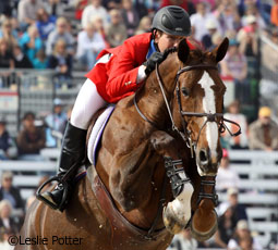 McLain Ward and Sapphire at the World Equestrian Games