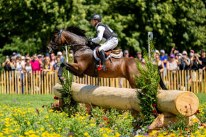 Michael Jung (GER) and Chipmunk FRH take the lead in eventing at the 2024 Paris Olympics after cross-country