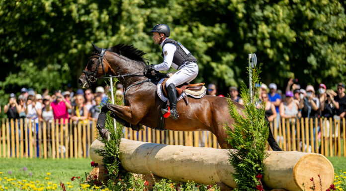 Michael Jung (GER) and Chipmunk FRH take the lead in eventing at the 2024 Paris Olympics after cross-country