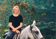 Wendy Hofstee on a ride in Costa Rica.