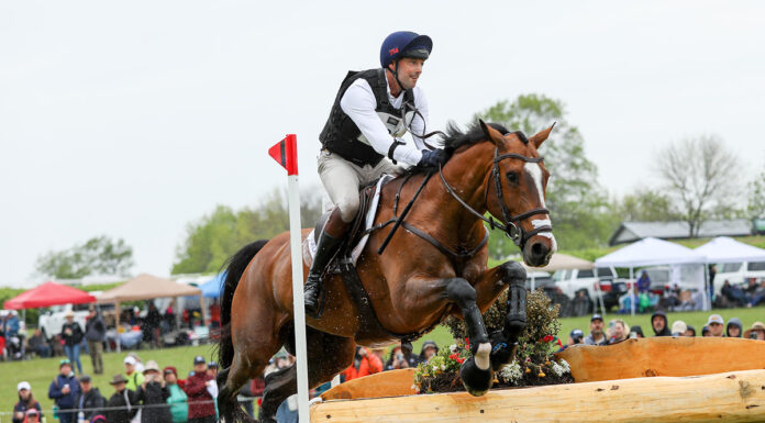 William Coleman and Off the Record, a horse-and-athlete-combo selected to the 2024 Olympics U.S. Eventing Team