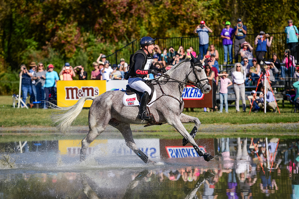 2024 Maryland 5 Star at Fair Hill winners Oliver Townend and Ballaghmor Class during the cross-country phase