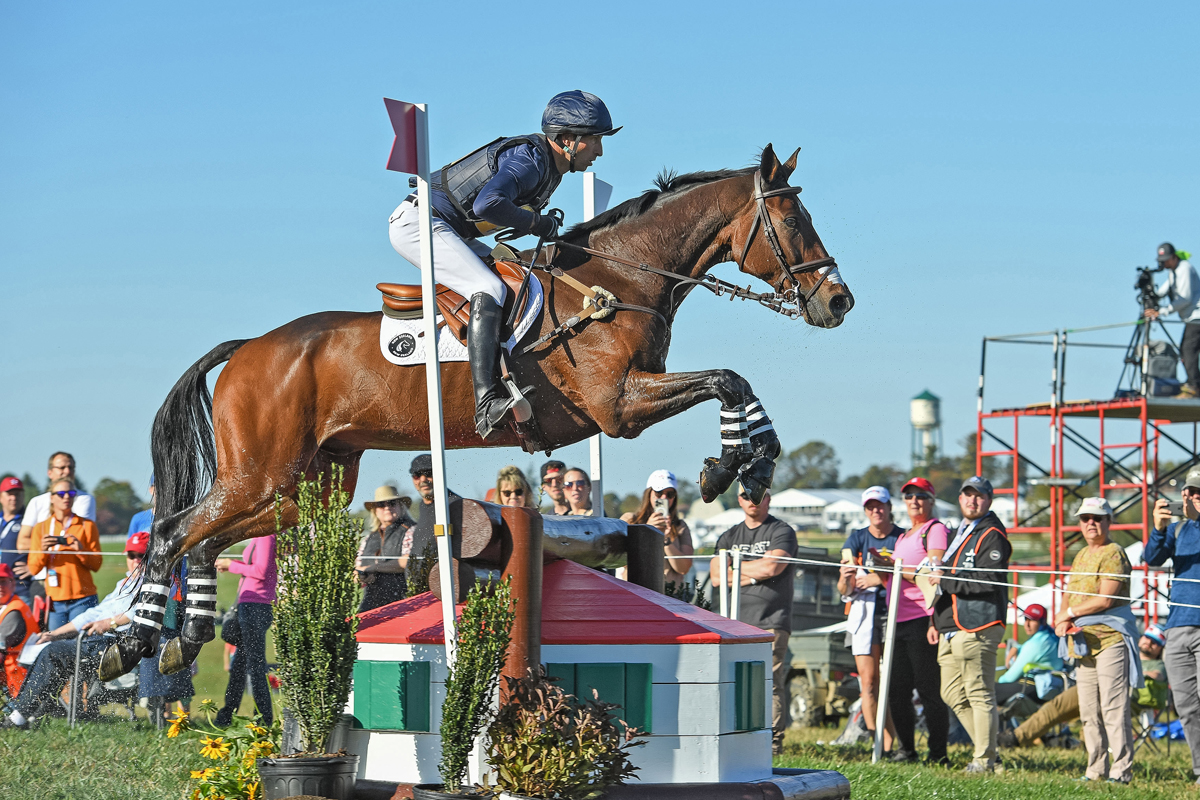 Tim Price (NZL) and Coup De Coeur Dudevin, 2022 winners of the Maryland 5 Star at Fair Hill