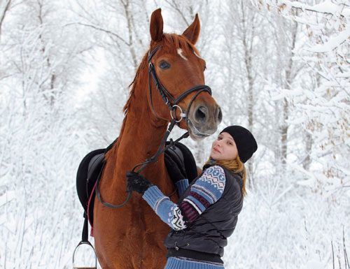 winter riding clothes