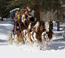 christmas stagecoach