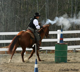 cowboy mounted shooting