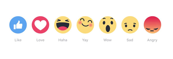 facebook reactions