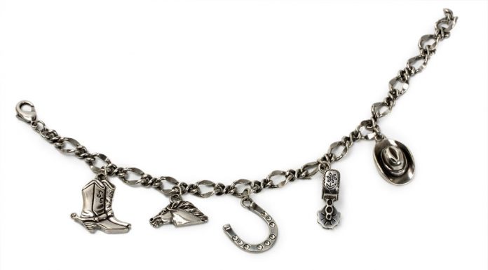 horse themed charm bracelet