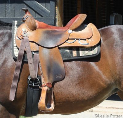 western saddle old