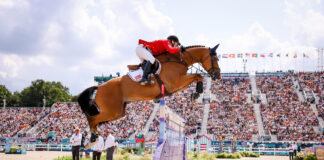 McLain Ward and Ilex clinch silver for the U.S. Jumping Team during the Show Jumping Team Final at the 20