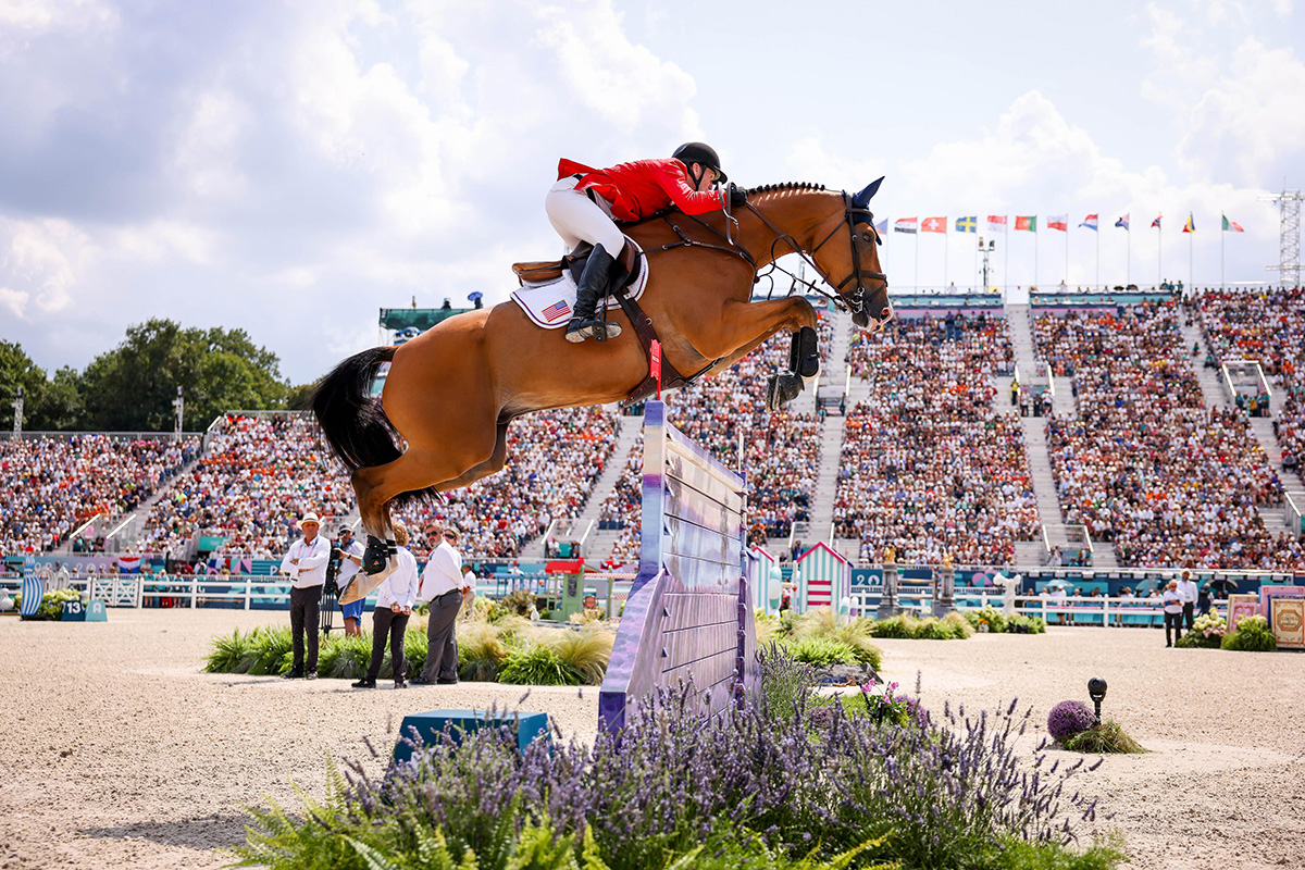 2024 Paris Olympics USA Silver 3Peat in Team Show Jumping