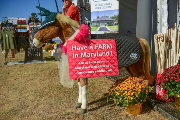 The Maryland Department of Agriculture giveaway at their booth