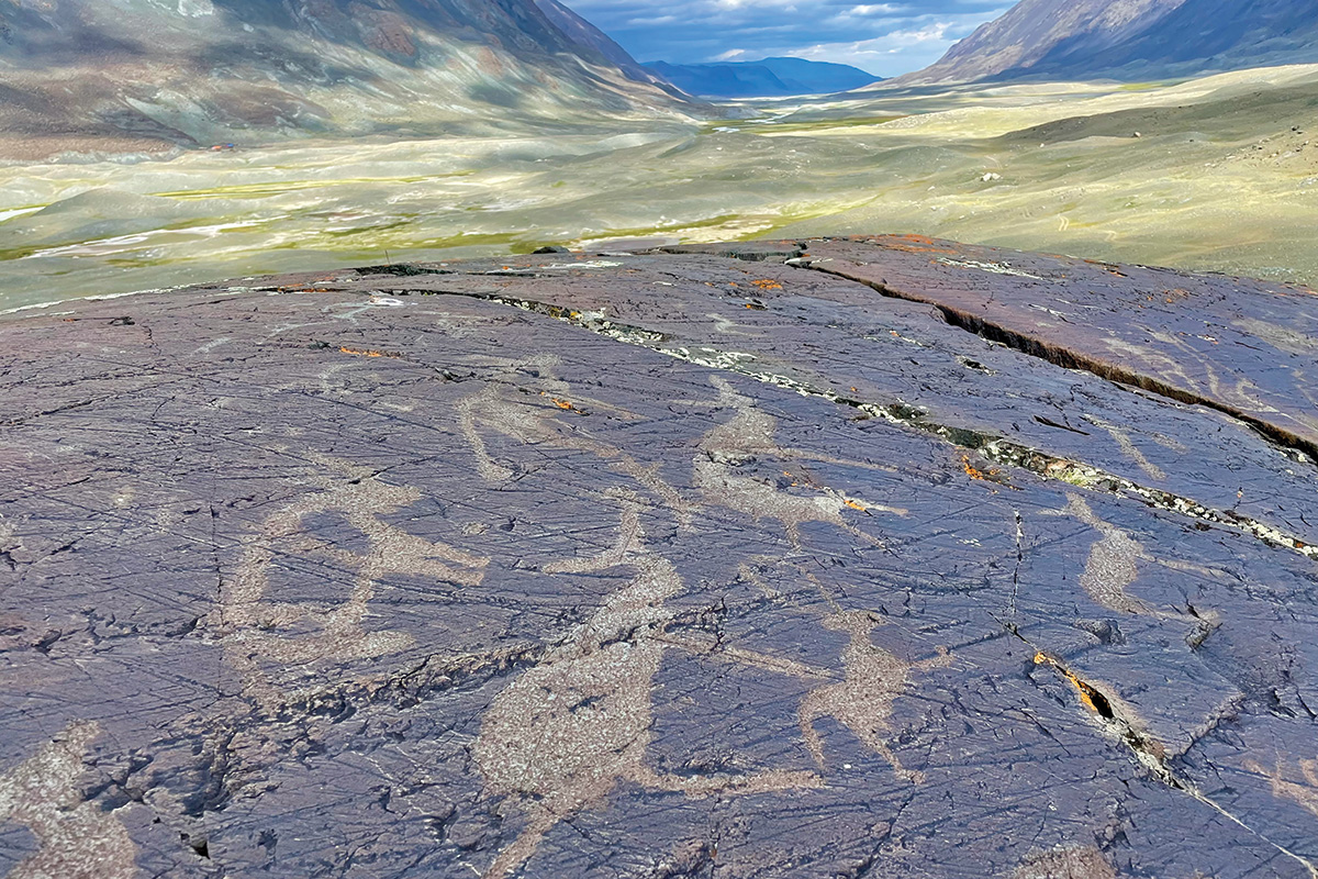 Bayan Ulgii Province, one of the largest petroglyph sites in the world