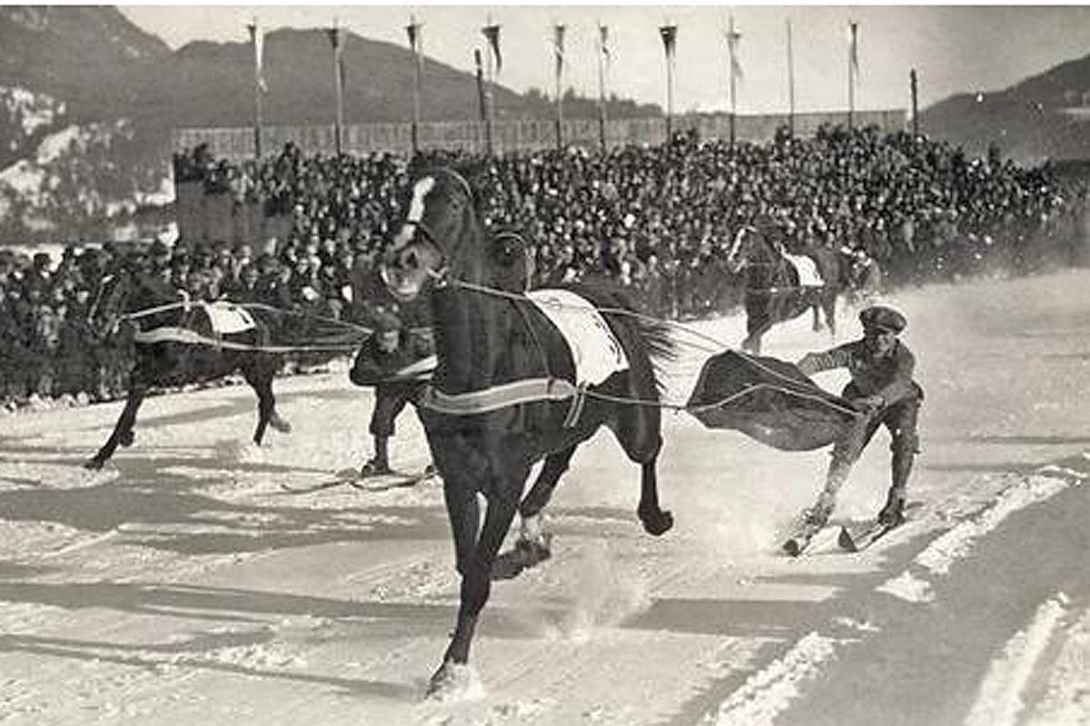 Skijoring as a demonstration sport at the 1928 Winter Games, which is a fun fact included in this article about Olympic equestrian trivia