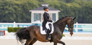 Jessica von Bredow-Werndl and TSF Dalera BB top the leaderboard with 82.065 percent on day two of Grand Prix Dressage Qualifiers at the 2024 Paris Olympics