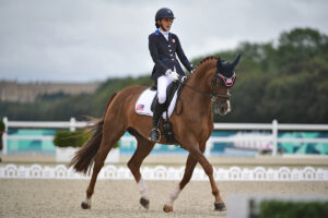 Fiona Howard and Diamond Dunes take bronze in Grade II para dressage at the Paralympics