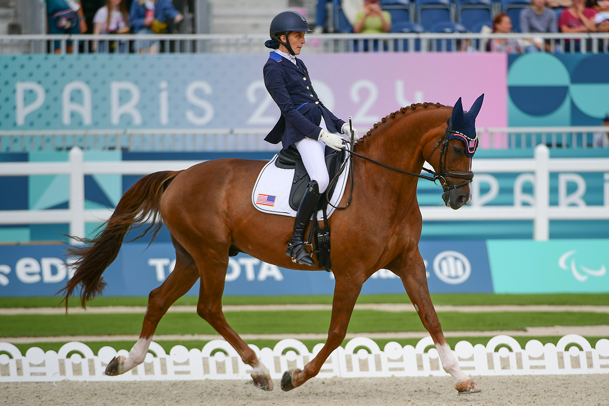 Fiona Howard and Diamond Dunes scored another personal best to take their third gold medal of the Paris 2024 Paralympics