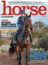 The August 2024 cover of Horse Illustrated