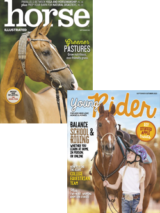 Horse Illustrated-+-Young Rider Print Combo