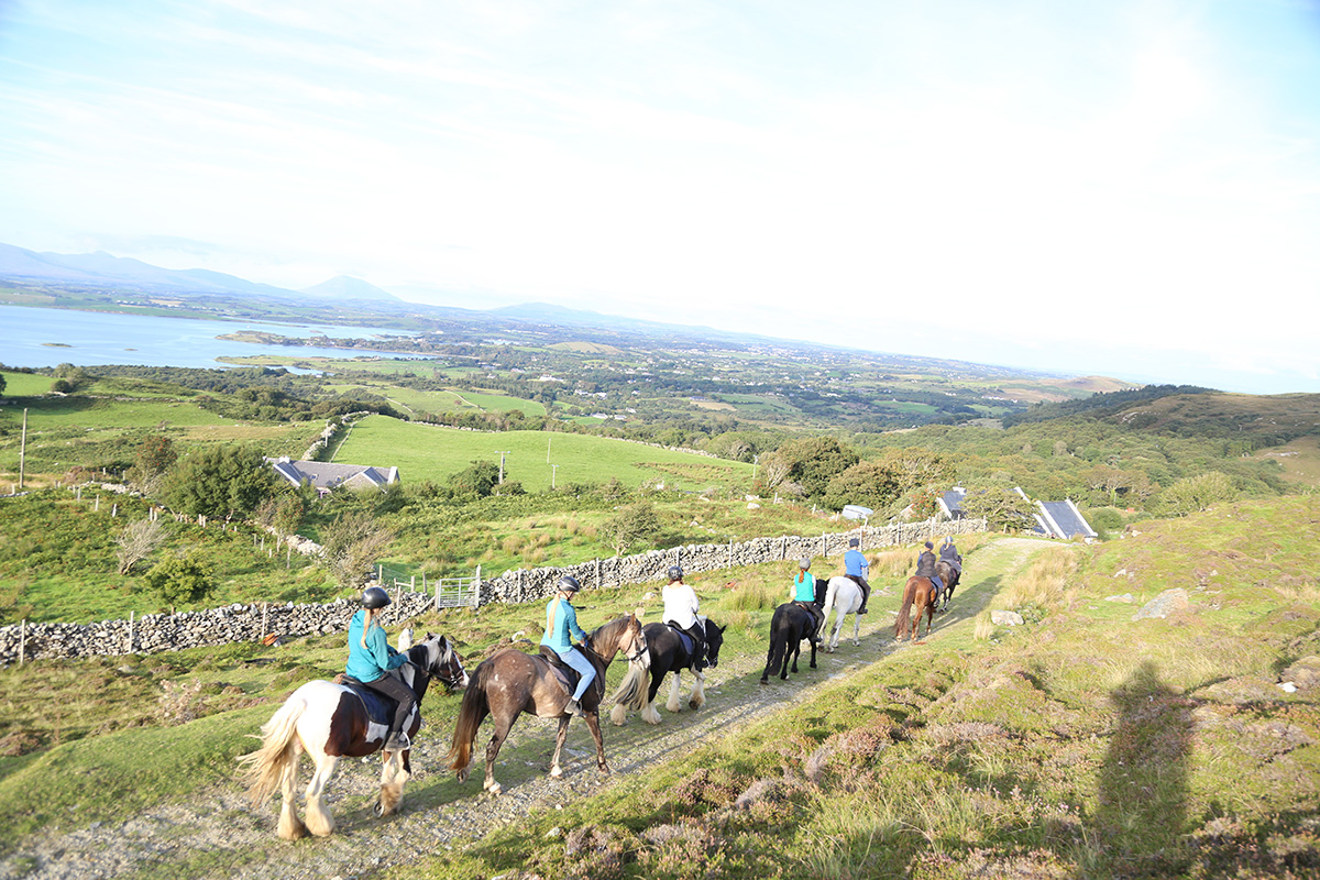 An Irish horse riding holiday