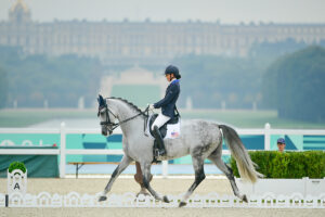 Kate Shoemaker and Vianne scored 80.170% to take silver in Grade IV Individual Freestyle Para Dressage at the Paris 2024 Paralympics