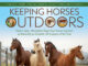 The cover of Keeping Horses Outdoors. The excerpt of this book addresses if horses are cold in winter.