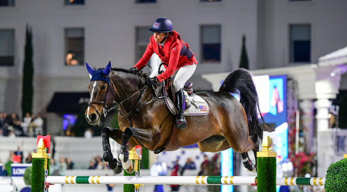 Laura Kraut, a two-time Olympic medalist, and Baloutinue will represent Team USA in show jumping at the 2024 Paris Olympics