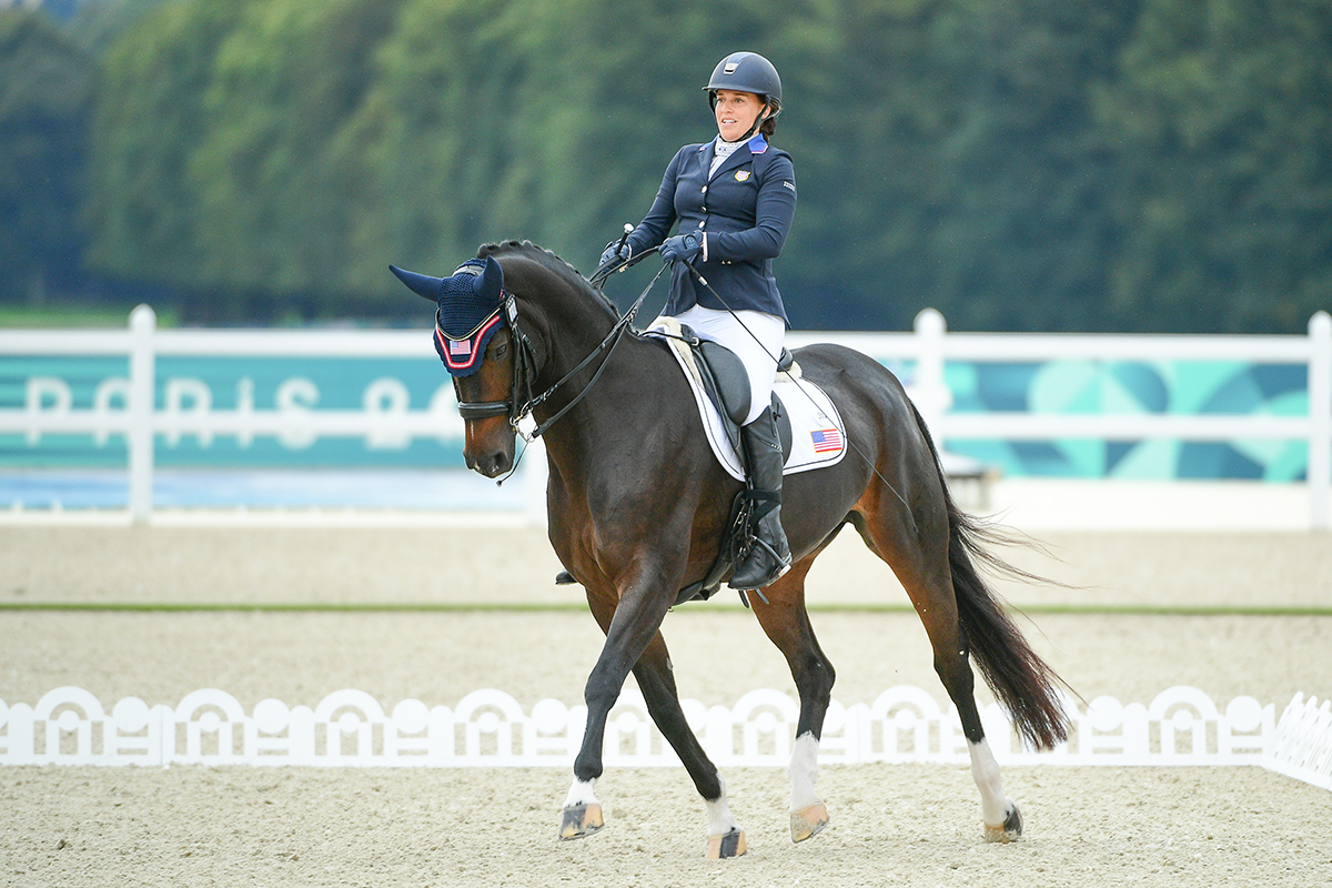 Rebecca Hart and Floratina scored an outstanding 83.534% to win their third gold medal of the Paris 2024 Paralympics