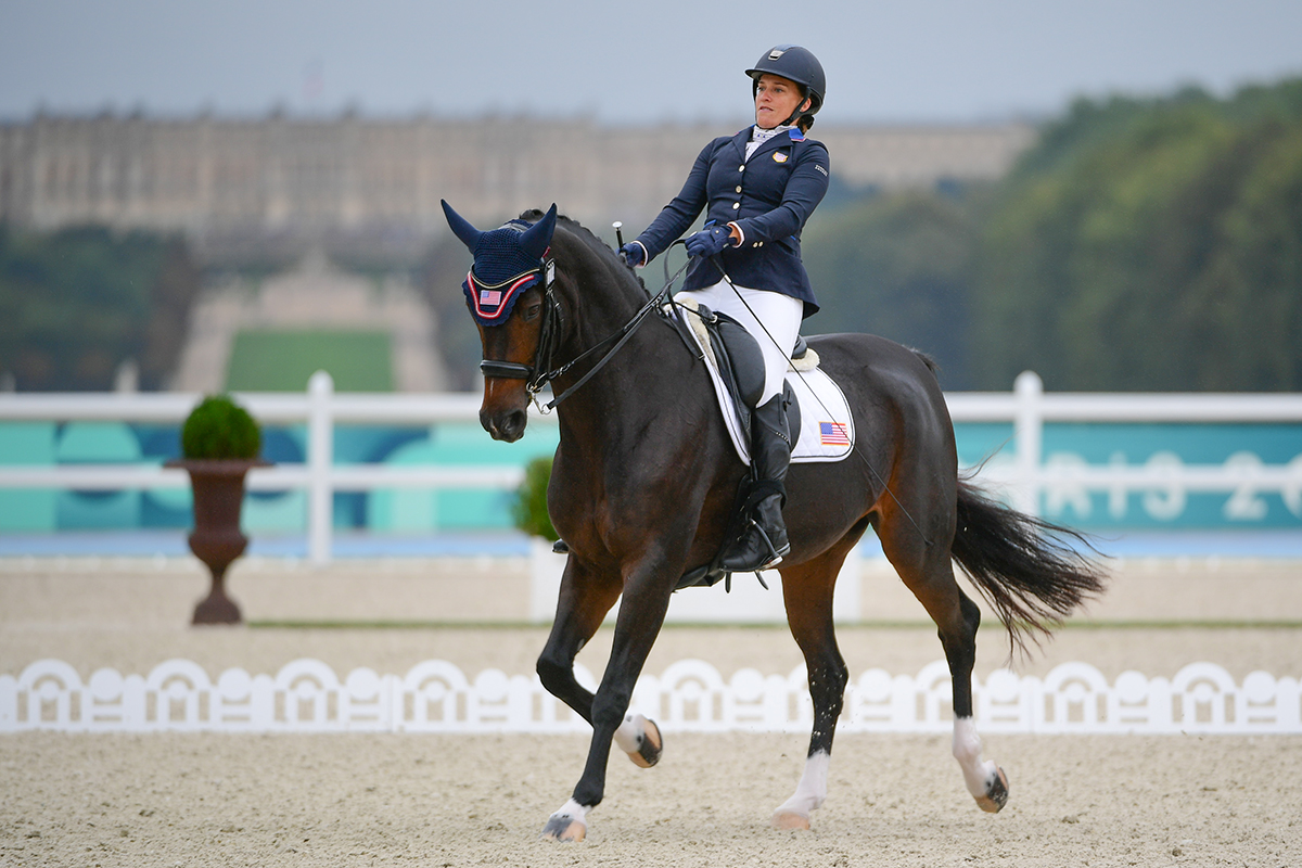 Rebecca Hart and Floratina of the U.S. Paralympic Dressage Team