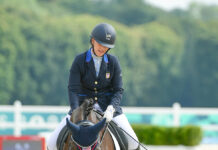 Roxanne Trunnell and Fan Tastico H in Grade I Freestyle at the Paris 2024 Paralympics