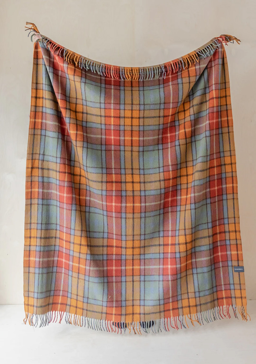 Tartan Blanket Company: Recycled Wool Blanket.