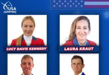 U.S. Team at the Longines League of Nations Jumping Final