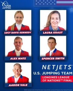 U.S. Team at the Longines League of Nations Jumping Final