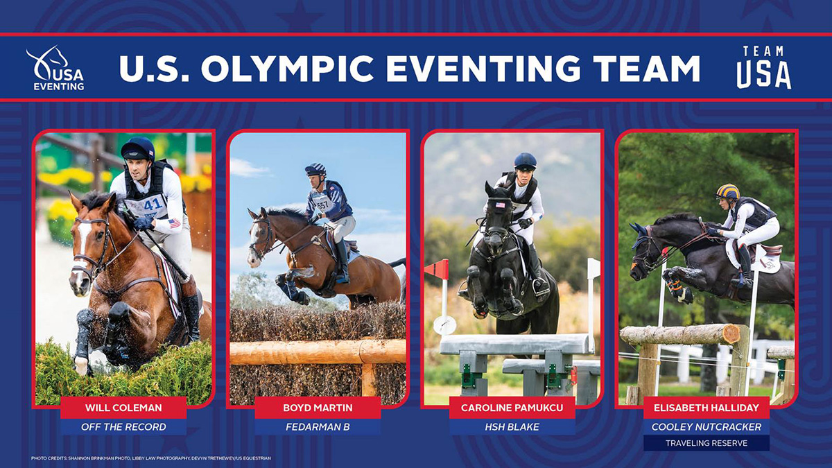 The U.S. Olympic Eventing Team