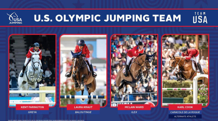The U.S. Olympic Jumping Team