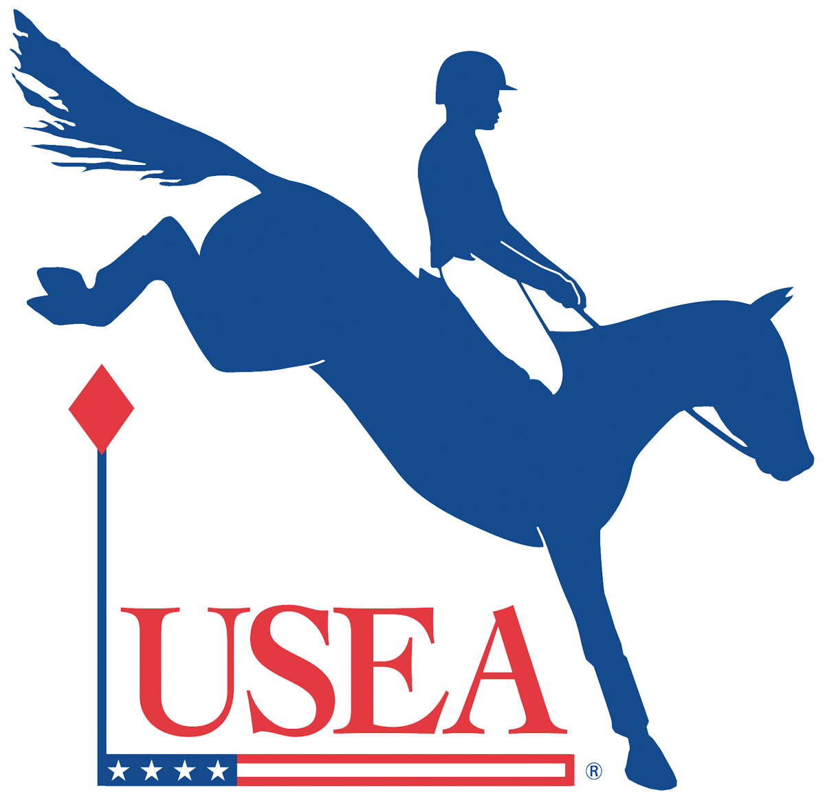 The logo for USEA, of which Horse Illustrated is now a media partner.