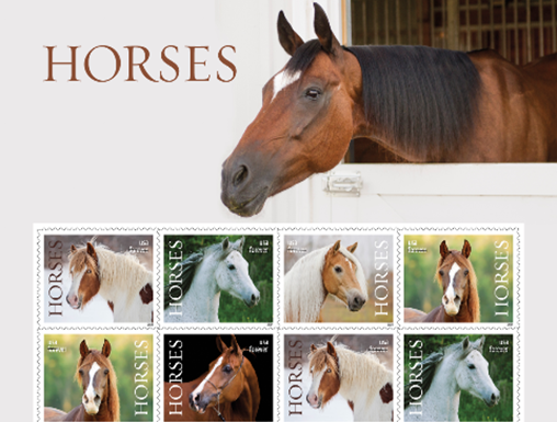 USPS horse stamps