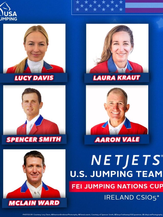 US Equestrian Announces NetJets U.S. Jumping Team for Jumping Nations Cup of Ireland CSIO5*