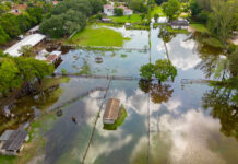 Hurricane Helene flooding and damage