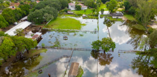 Hurricane Helene flooding and damage