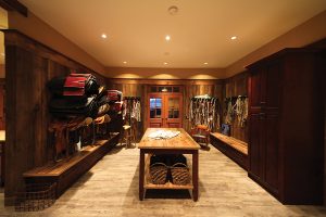 Tack Room of Quinis Design Works Equestrian Property